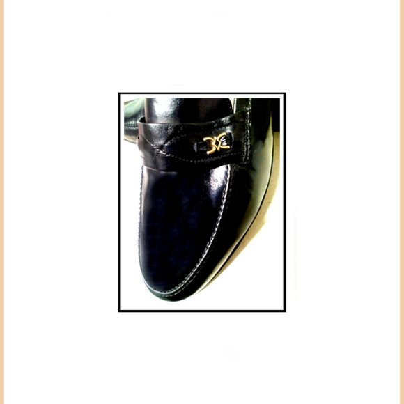 Rare/Unique Genuine High Grain Top Grade Leather Black Spanish Shoes main image 9